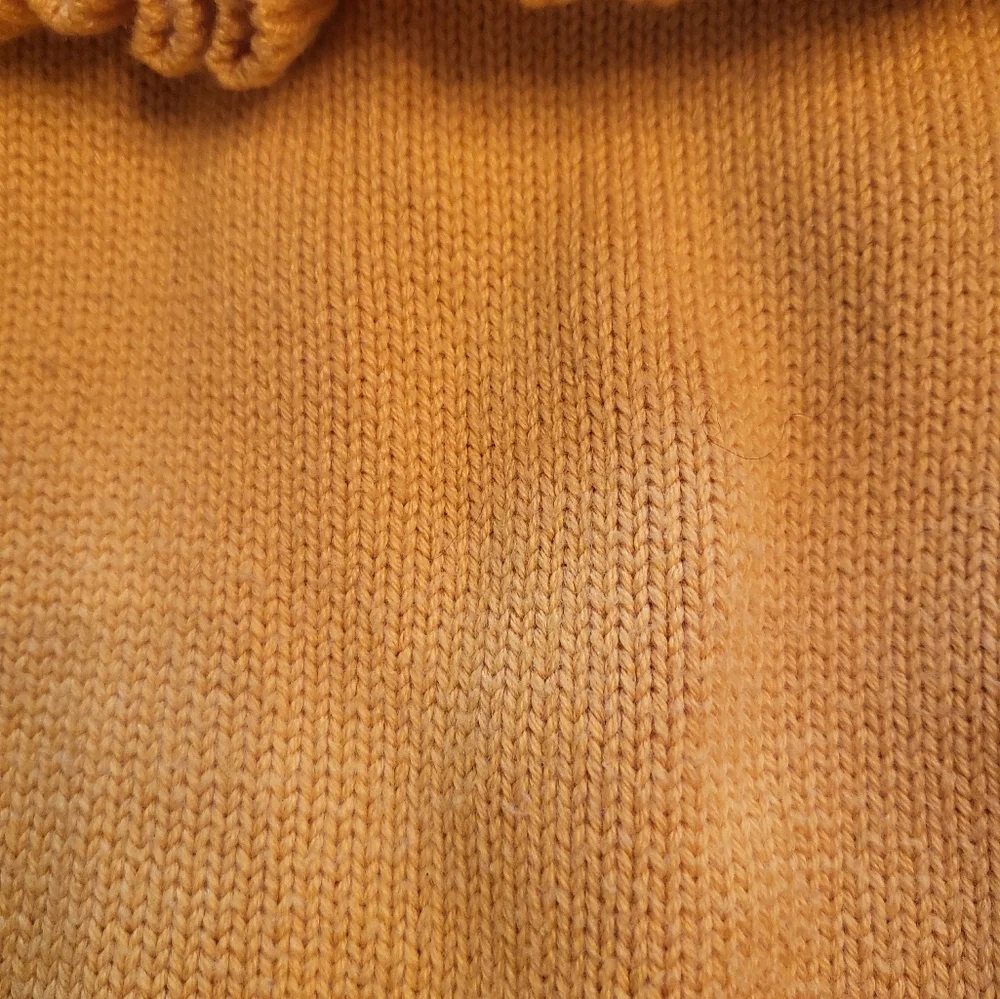 Talbots Yellow Sweater with Ruffle Detail - Picture 3 of 4